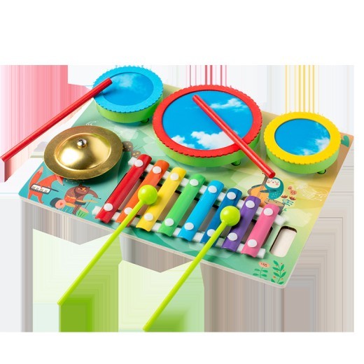 Wooden Children's Eight-tone Percussion Piano Educational Toys