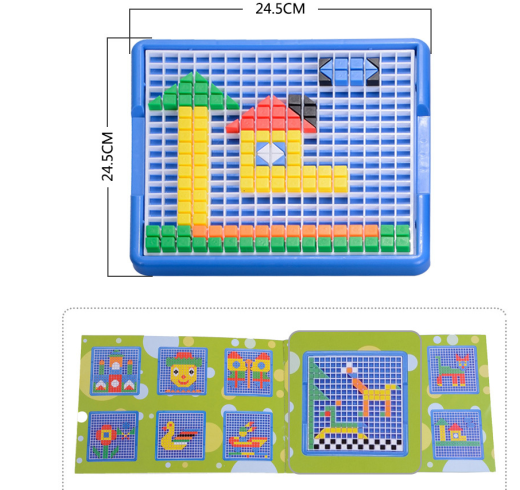 Puzzle building blocks toys