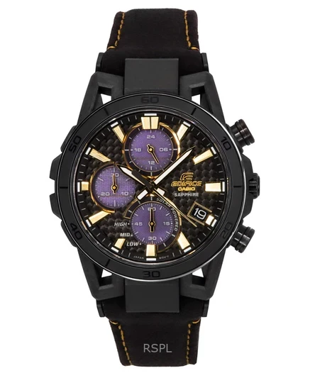 Casio Edifice Sospensione 50th Anniversary Limited Edition Analog Black Dial Solar EFS-S640ZE-1A 100M Men's Watch