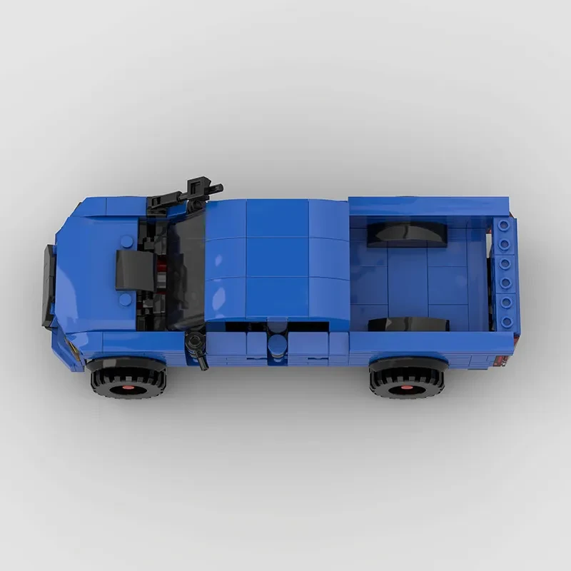 Tacoma TRD Pro Off-road Car Pickup Truck MOC Small Particles Educational Building Blocks Toy