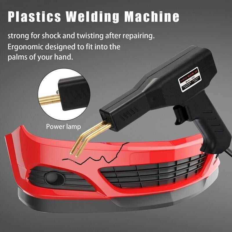 Hot Stapler Machine Plastic Welder Repairing Kit
