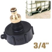 S60x6 3/4" Connector IBC Water Tank Hose Adapter