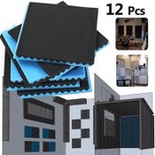 Acoustic Soundproofing Foam Tiles Studio Sound Absorption Panels