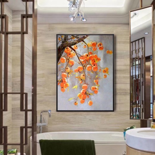 Persimmon All The Best Oil Painting New Chinese Hanging Painting