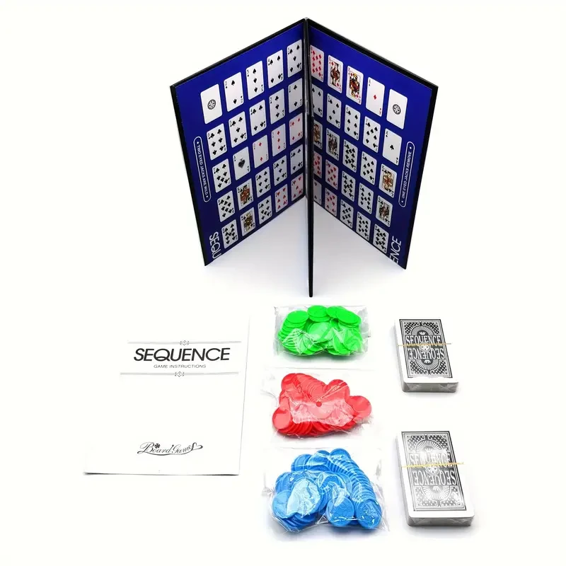 Classic Sequence Board Game - New Version