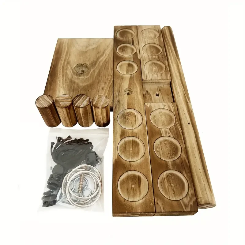 Wooden Ring Toss Game Set