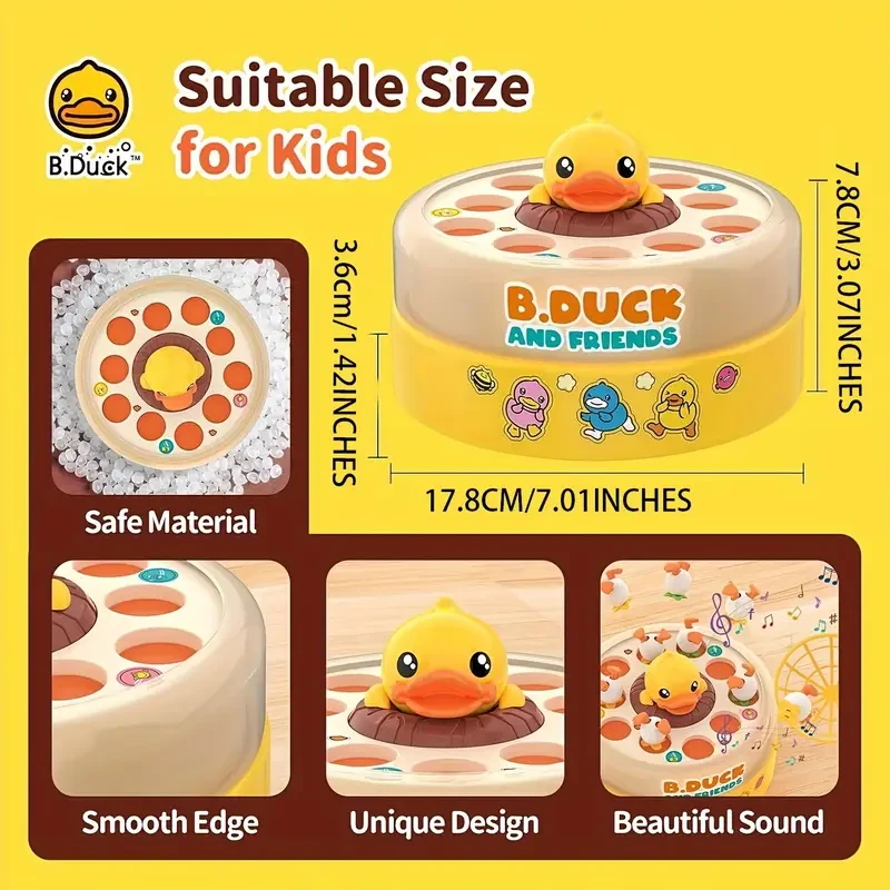 Bounce and Catch Duck Board Games for Kids 4-8, 8-12