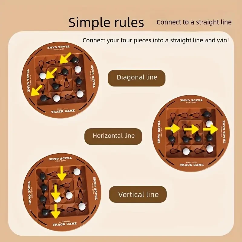 Logic Chess Track Game Educational Toy