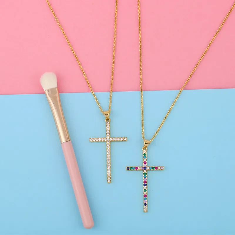 Cross Pendant Necklace Creative Personality