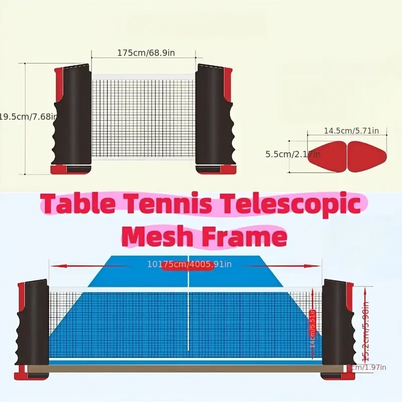 Portable Table Tennis Set: Quick Setup
