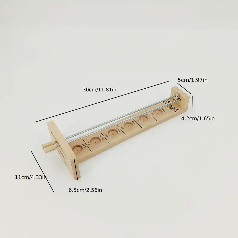 Interactive Wooden Stickball Game