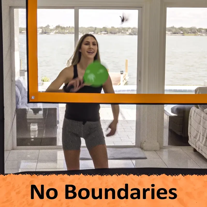 Multifunctional Paddle Ball Game Set with Net