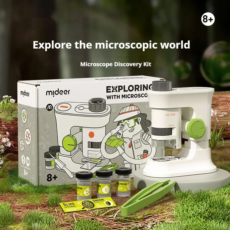 Children's HD Portable Scientific Experiment Handheld Microscope