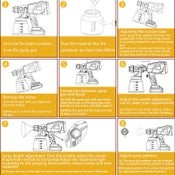 Cordless Spray Gun Paint Sprayer For Dewalt Battery