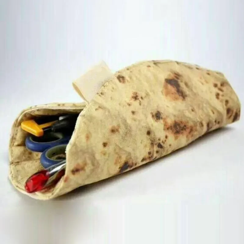 Simulation burritos pencil case