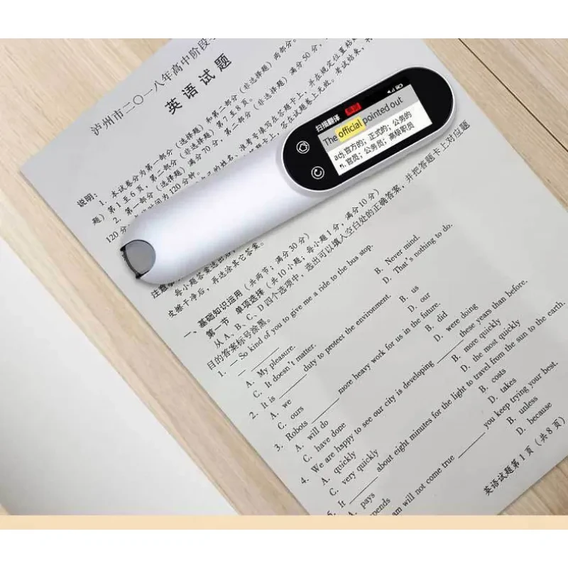 Smart Scanning Pen Three-generation WiFi Version English Textbook Synchronization Primary and Secondary School Translation Scanning Dictionary Pen Source