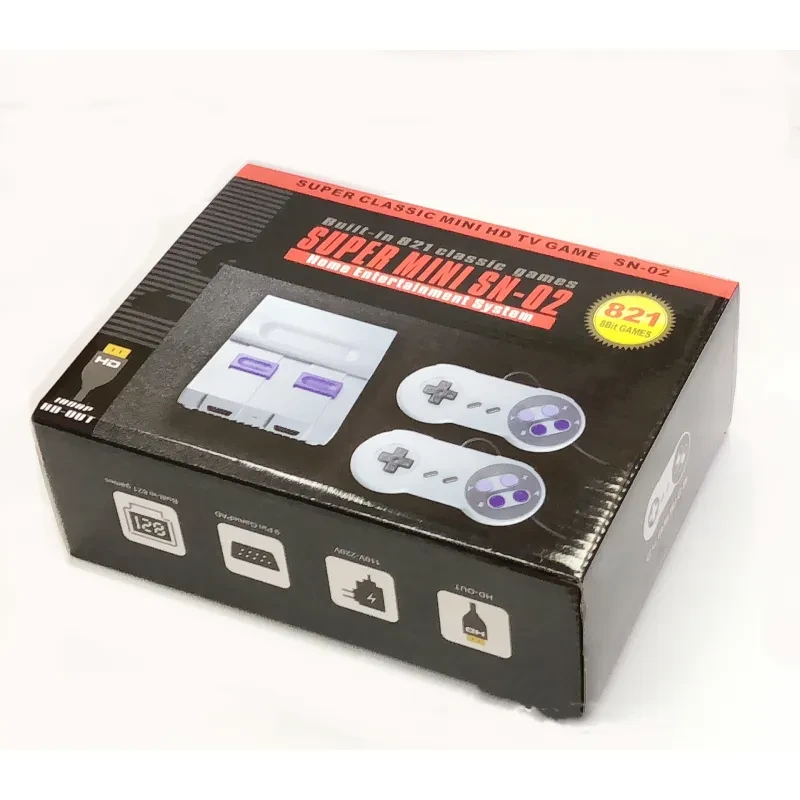 FC Red And White Classic TV Game Console