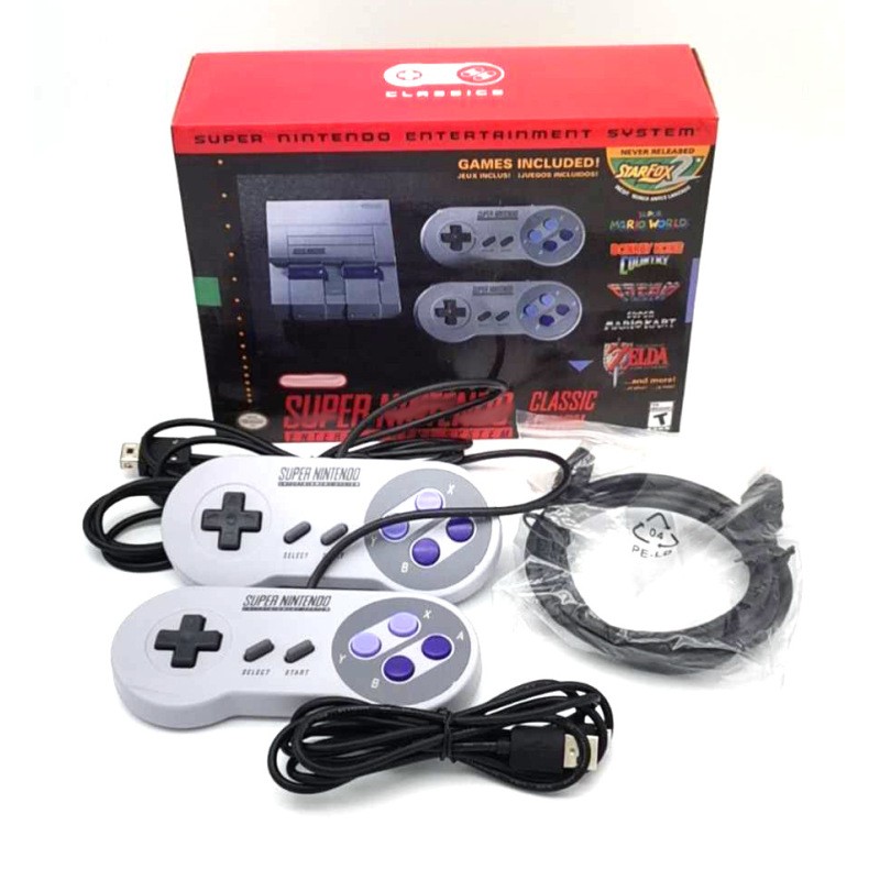 SNES Game Console 16 Bit MINI Game Console Replica