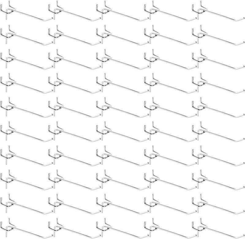 Peg Board Hooks Slat Wall Shelf Hanger Garage Organiser Display