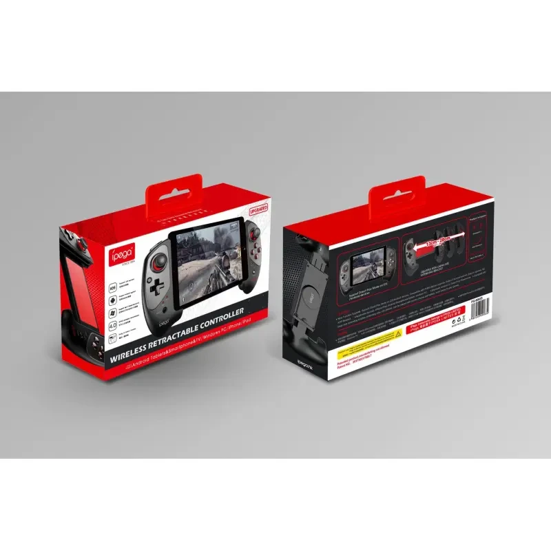 Red Bat Wireless Bluetooth Gaming Stretching Controller