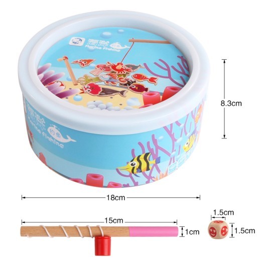 Ocean kitten fishing toy