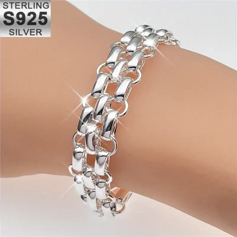 1pc Stylish Unisex 925 Sterling