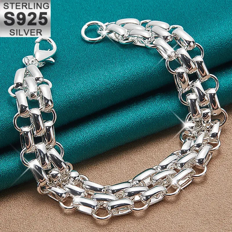 1pc Stylish Unisex 925 Sterling