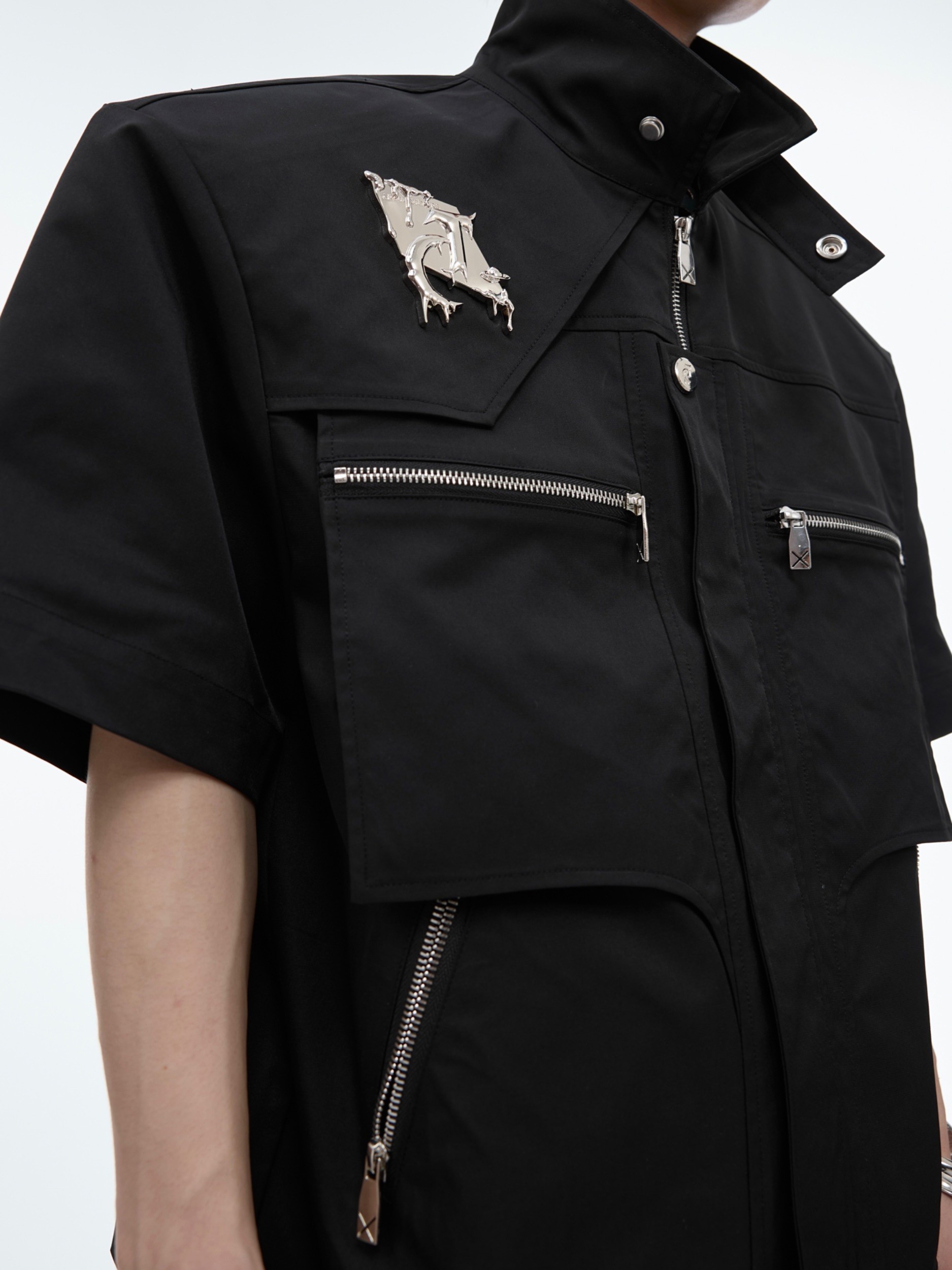 Double Layer Stitching Jacket Coat For Men