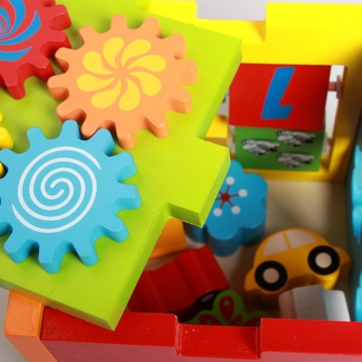 Multifunctional Color Intelligence Of Wooden Toys