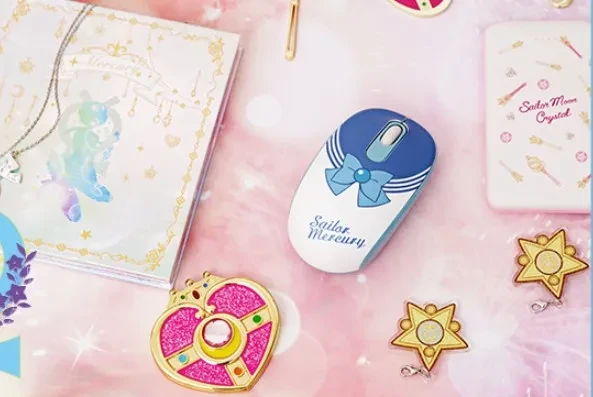 Sailor Moon Wireless Mouse Pink Cute Office Business With