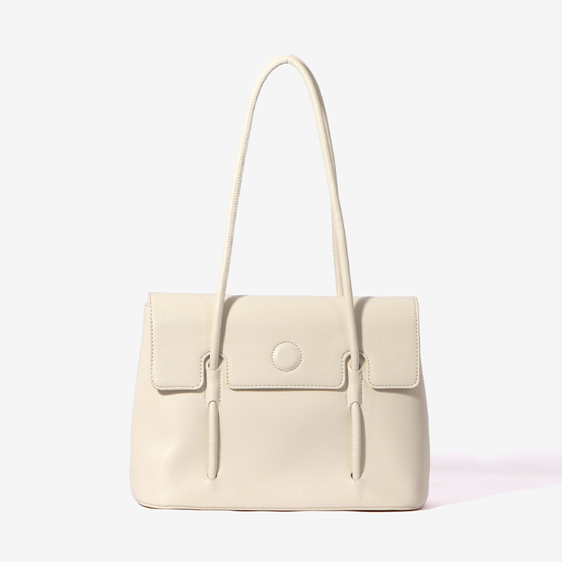 Soft Leather Large Capacity Shoulder Bag Tote Bag