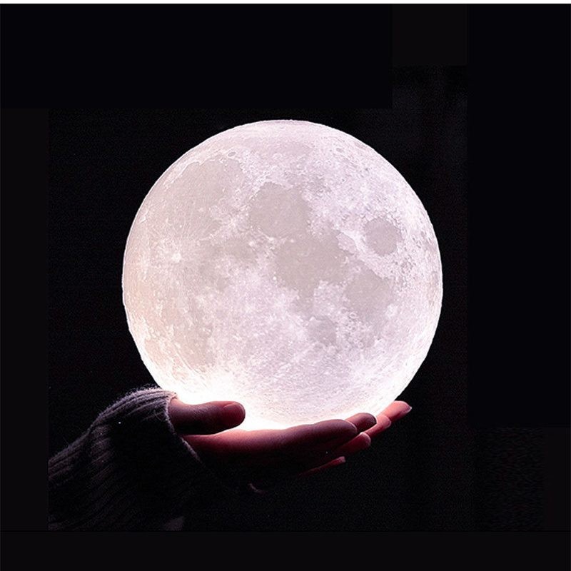 3D Moon Night Light 15cm