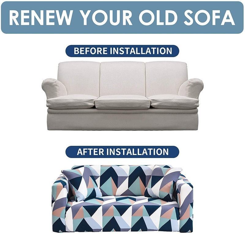 Sofa Couch Cover 1 Seater 90-140cm