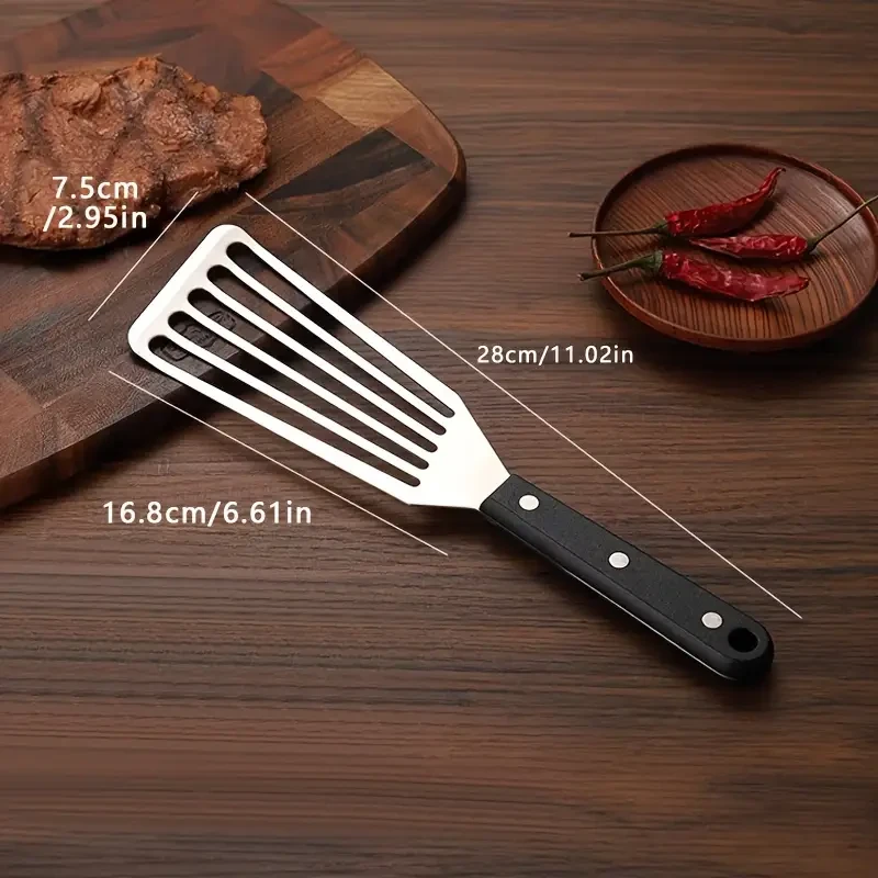 2pcs Stainless Steel Metal Spatula