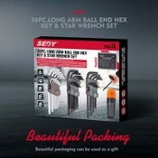 HORUSDY Hex Torx Key Long End Star Allen Wrench Ball Keys Metric SAE