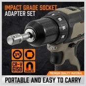 HORUSDY Impact Drill Bit Socket Adapter Set