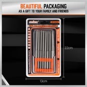 Screwdriver Bit Set 32pcs Extra Long Hex Torx Key Drill Phillips Slot
