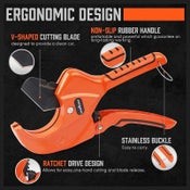 Tube Pipe Cutter Ratchet Type