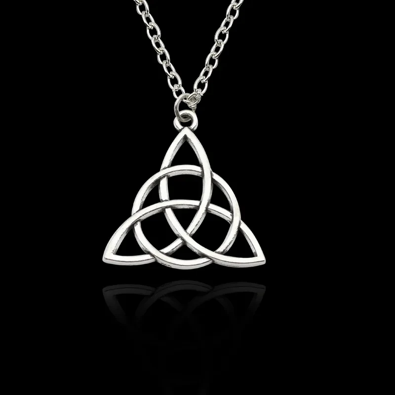 Men's Geometric Triangle Alloy Pendant