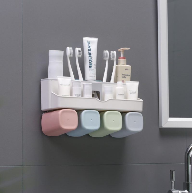 Bathroom Storage Toothbrush Holder