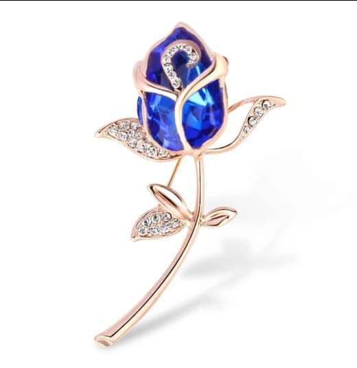 Rose fashion brooch