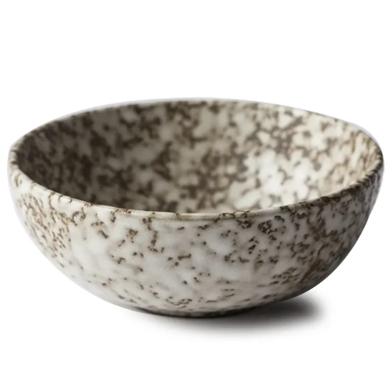 Snowflake Glaze Bowl Home Creative Ceramic Salad Bowl