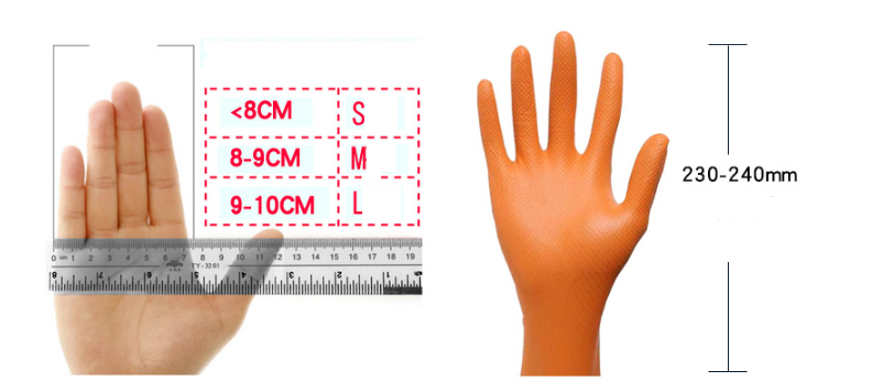 Rubber Gloves Labor Protection Protective Gloves