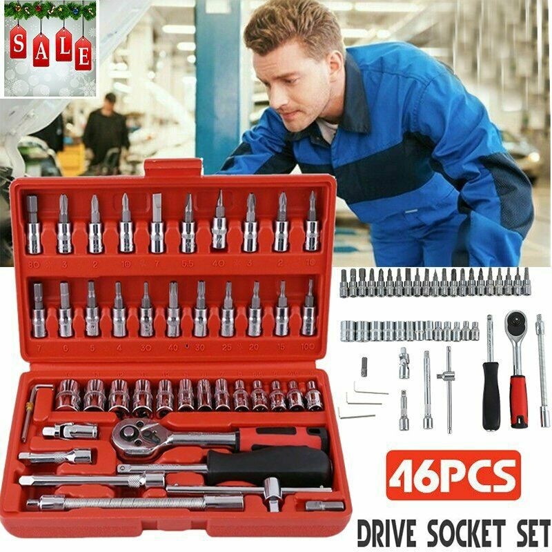 Ratchet Wrench Socket Tool Set