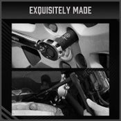 HORUSDY 3/8" Drive Impact Socket Wrench Set Ratchet Spanner Metric SAE