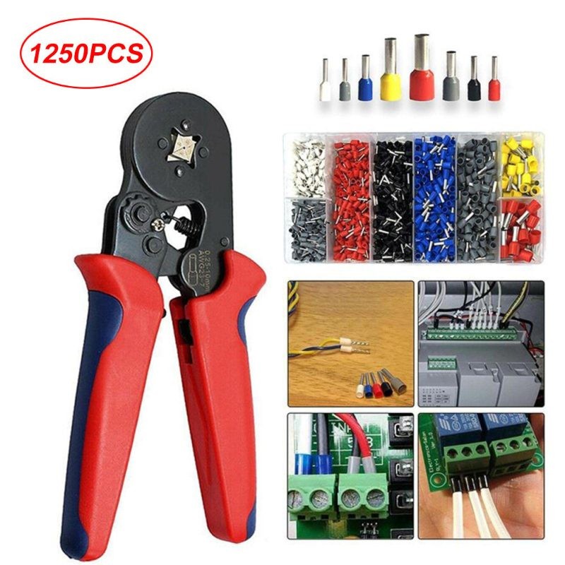 Crimping Pliers Terminals Set