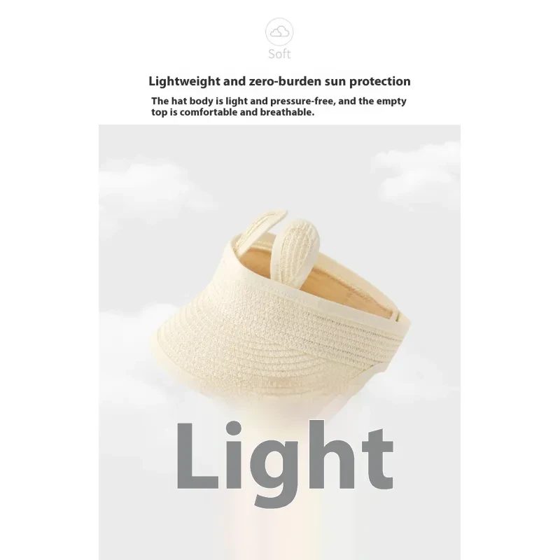 Child Sun-proof Visor Straw Hat