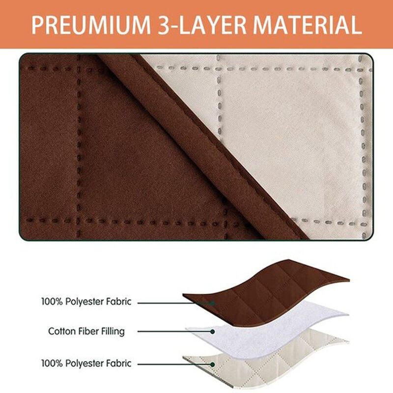 Recliner Chair Cover Armchair Protector L Navy