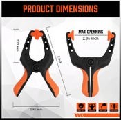 Spring Clamps 8pcs Heavy Duty