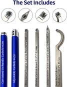 Carbide Wood Lathe Turning Tools Woodturning Tool Set